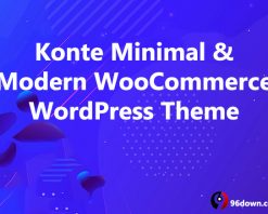 Konte Minimal & Modern WooCommerce WordPress Theme