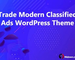 Trade Modern Classified Ads WordPress Theme